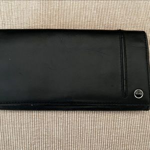 Tumi leather wallet